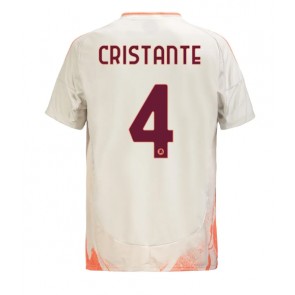 Billiga AS Roma Bryan Cristante #4 Bortatröja 2024-25 Kortärmad